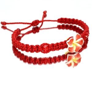 Red string good luck bracelet evil eye protection red string wristband